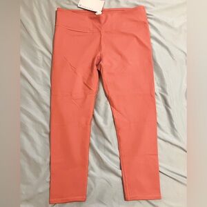 Fabletics Salar Powerhold Capri Coral Leggings